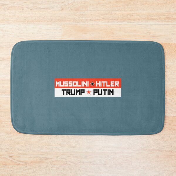 Item preview, Mussolini Hitler and Trump Putin Bumper    designed and sold by AzzoSandra.