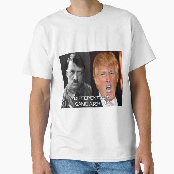 Vista previa del artículo con la obra «No a Trump», diseñado y vendido por AzzoSandra.