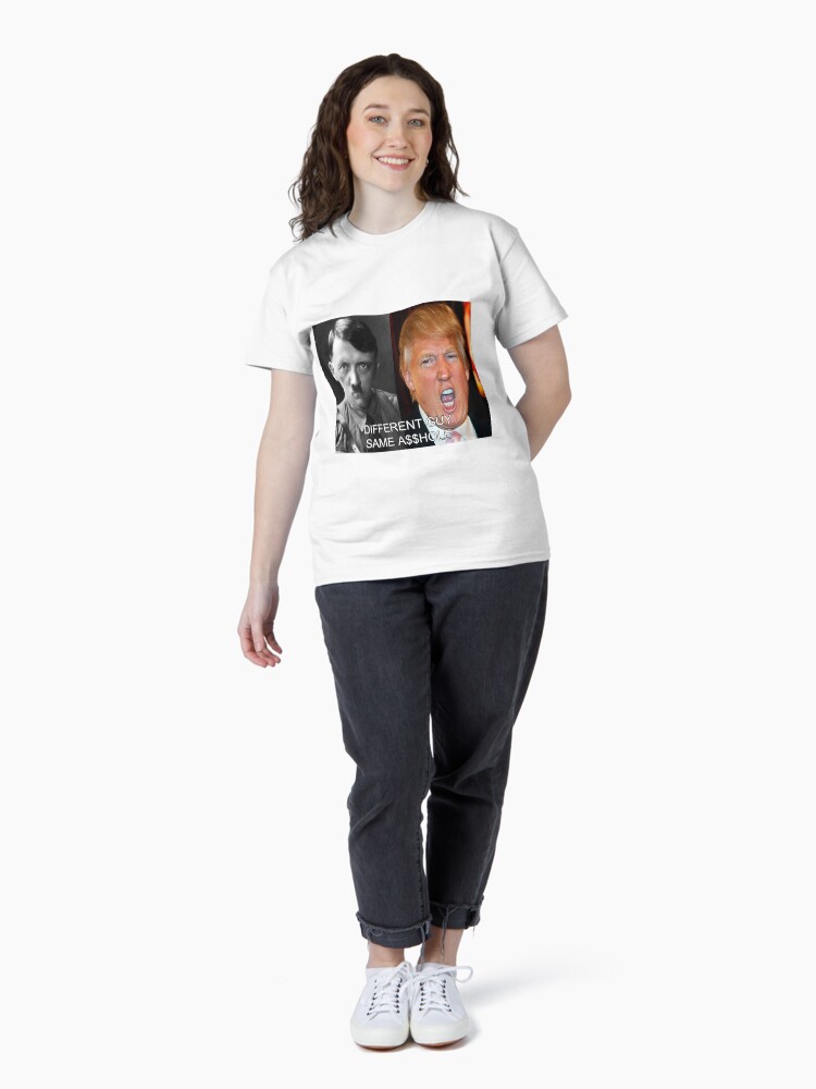 Thumbnail 4 of 7, Classic T-Shirt, No To Trump   designed and sold by AzzoSandra.