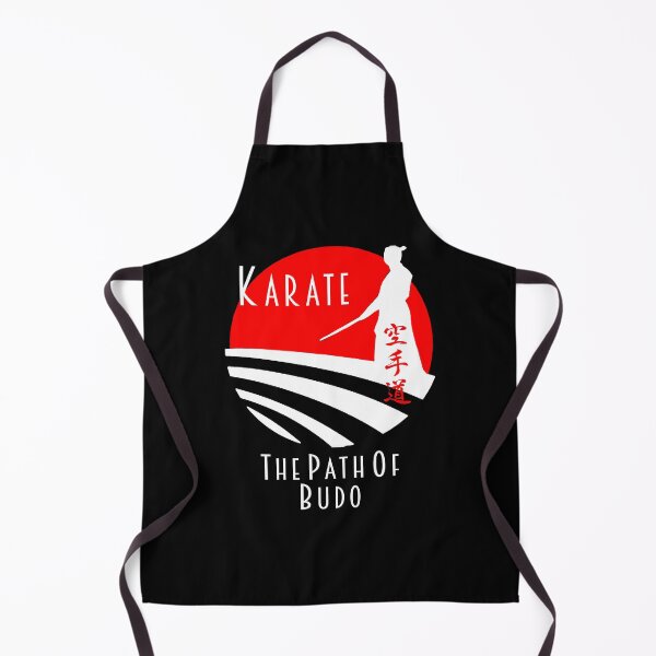 Item preview, Karate Path of Budo, Samurai Martial Arts Bushido design designed and sold by Zanshin-Art.