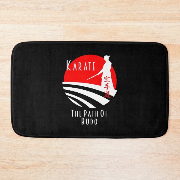 Item preview, Karate Path of Budo, Samurai Martial Arts Bushido design designed and sold by Zanshin-Art.