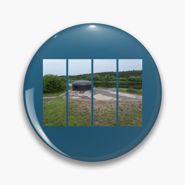 Item preview, Polish defense line on the Narew river (Nowogrod). Metal turret on a concrete bunker. Second world w designed and sold by AzzoSandra.