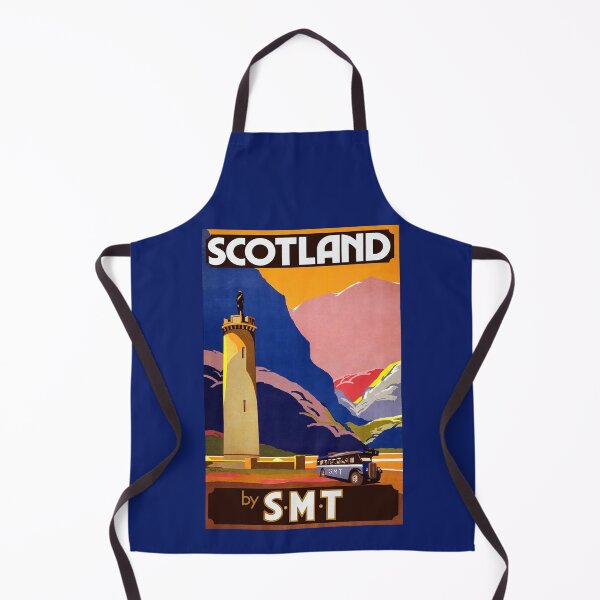 Item preview, Vintage Scotland (SMT) Poster designed and sold by leafsquare.