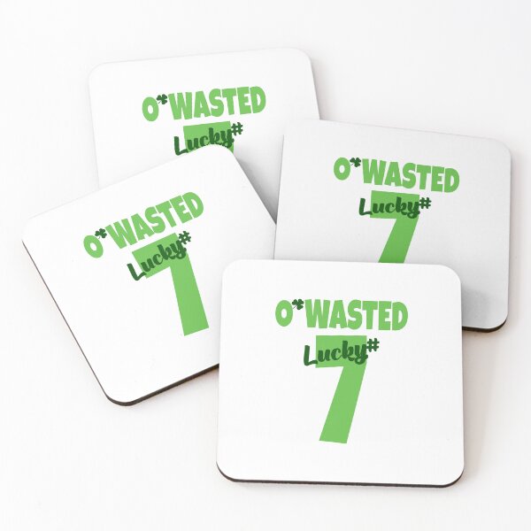 Item preview, O’Wasted Lucky #7 Baseball Style designed and sold by PawsitiveMum.
