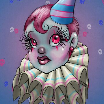 Artwork thumbnail, Clown Girl by ERWhittingham
