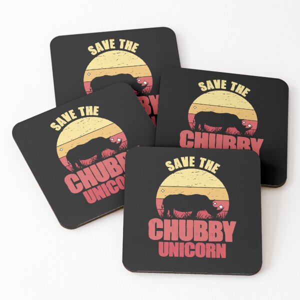 Item preview, Save The Chubby Unicorn Funny Rhinoceros Pun Rhino Lover designed and sold by Nessshirts.