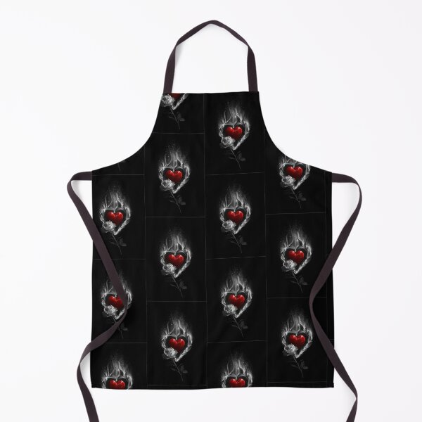 Item preview, Burning heart with rose designed and sold by kakawaldi.