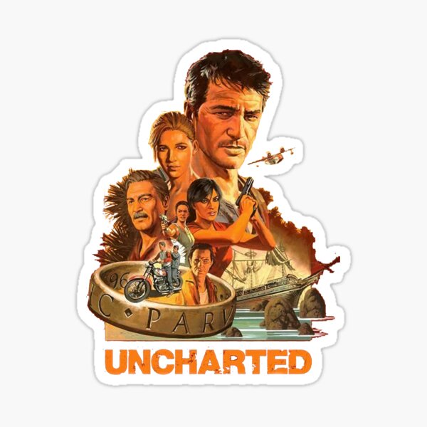 HD Nathan Drake Uncharted Sticker for Sale by Themurphyz