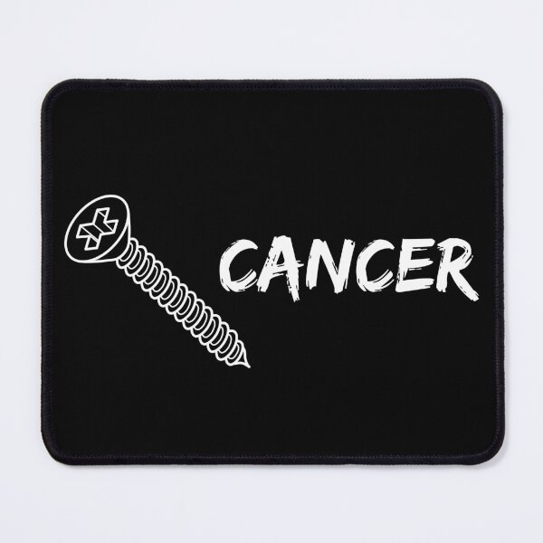 Item preview, Screw Cancer (White Lettering) designed and sold by Ragulee.