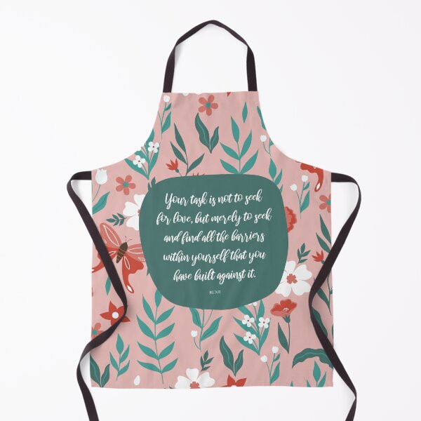 Item preview, Your task is not to seek for love - Rumi quote designed and sold by StudioCitrine.