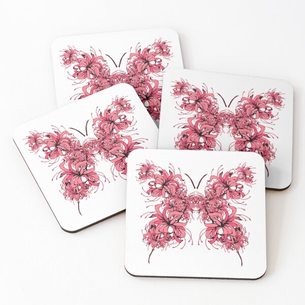 Item preview, Red Spider Lily Pink Butterfly designed and sold by THEMADBRUSH.