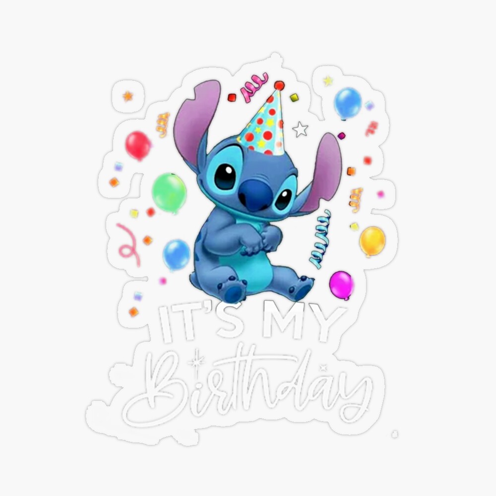 Happy Birthday It's Stitch And Lilo Magnet for Sale by trangnguyenvn88
