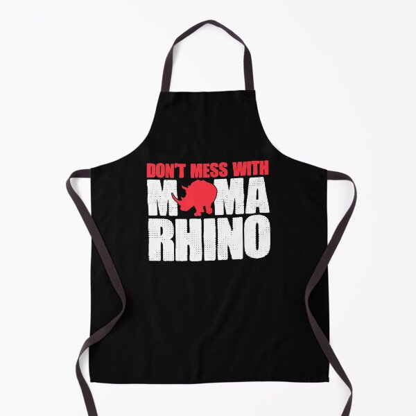 Item preview, No te metas con mamá Funny Rhinoceros Rhino Pun Lover designed and sold by Nessshirts.