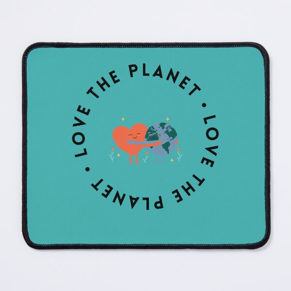 Item preview, Save the Planet - Heart & Earth designed and sold by MugsAndDuds.
