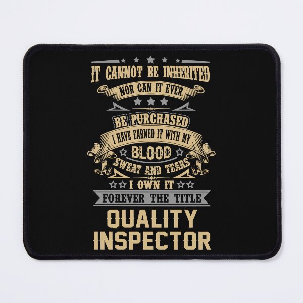 Item preview, Quality Inspector T Shirt - Forever The Title Job Gift Item Tee designed and sold by celiagomez456.
