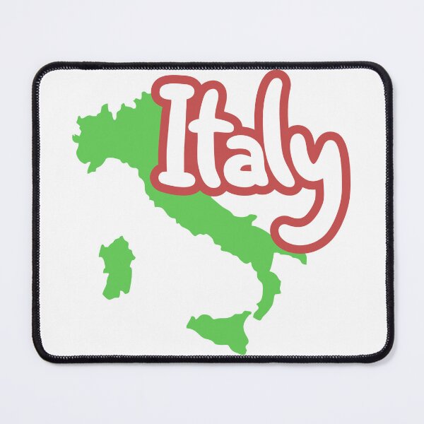 Item preview, map of italy in country color designed and sold by JAG2B.