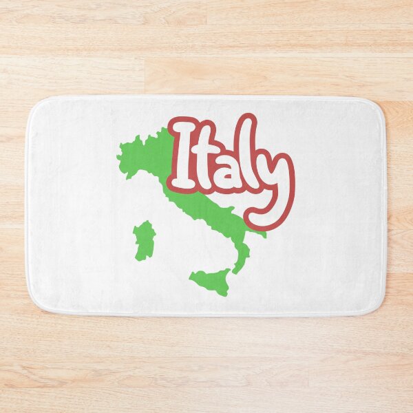 Item preview, map of italy in country color designed and sold by JAG2B.