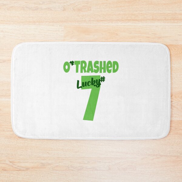 Item preview, O’Trashed Lucky #7 Baseball Style designed and sold by PawsitiveMum.