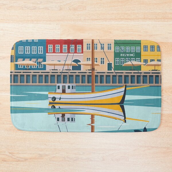 Item preview, Time To Travel Beatiful Copenhagen On Poster designed and sold by retnec456.