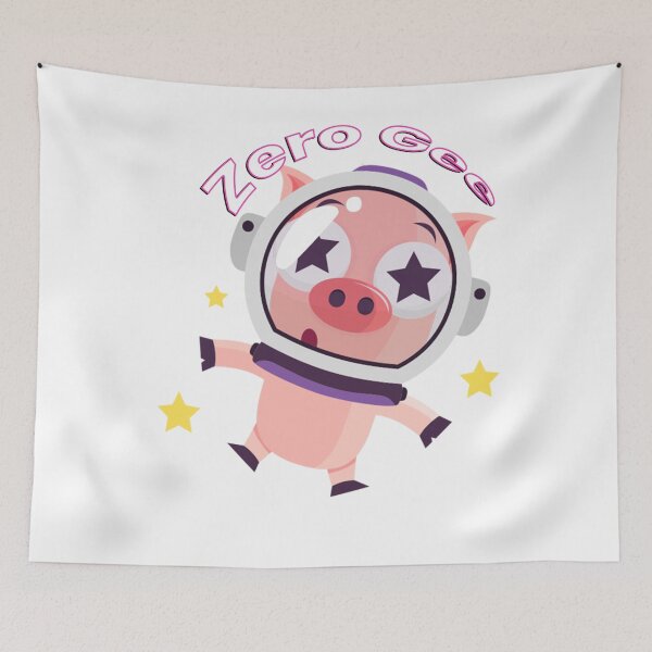 Item preview, Zero Gee astronaut pig designed and sold by cool-things-br.