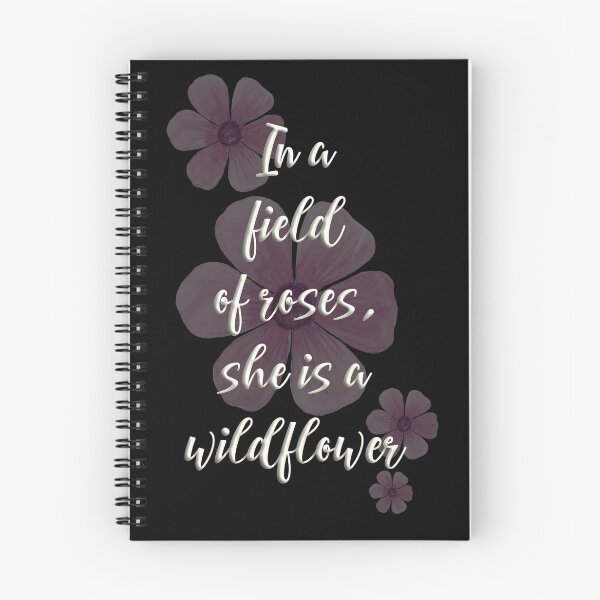 Item preview, In a Field of Roses, She is a Wildflower designed and sold by SuzyTurner.