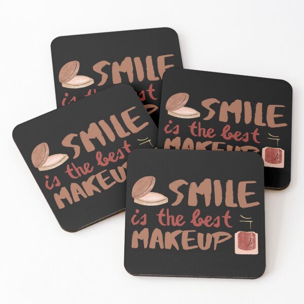 Item preview, Smile Is The Best Makeup designed and sold by SweetAndSpice.