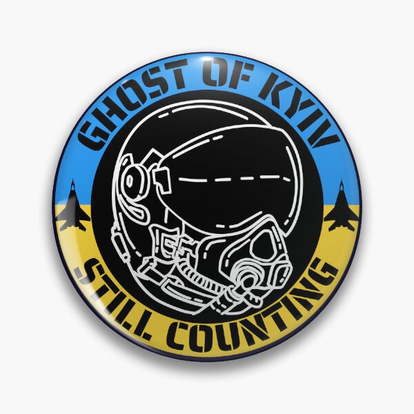 Item preview, Ghost Of Kyiv, Ghost Of Kyiv Still Counting designed and sold by Coralgb.