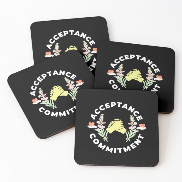 Item preview, Acceptance And Commitment - Mental Health Awareness | Mental Healthy Quotes designed and sold by Delandor.