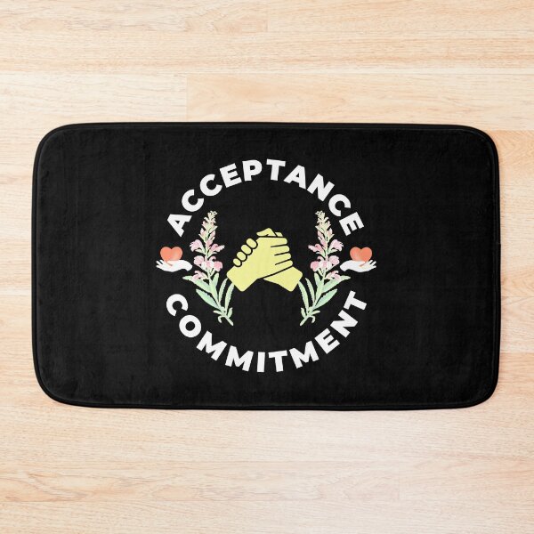 Item preview, Acceptance And Commitment - Mental Health Awareness | Mental Healthy Quotes designed and sold by Delandor.