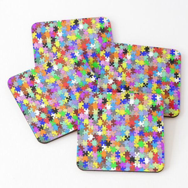 Item preview, AUTISM AWARENESS - NEURODIVERSITY JIGSAW PUZZLE, BLACK, WHITE, GREY designed and sold by Danicus666.