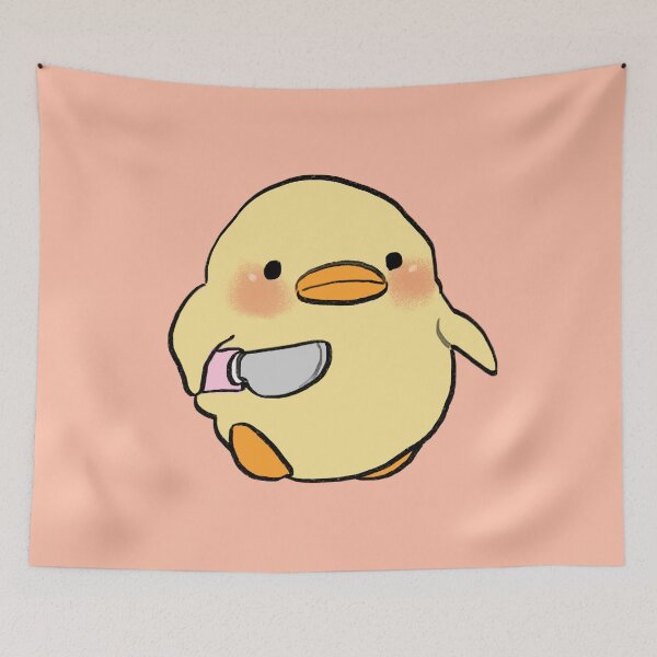 Item preview, I draw small chick with knife meme (no text ver.) designed and sold by RansRoom.