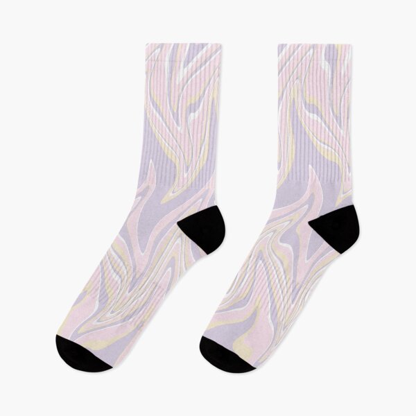 Artikelvorschau, Warped - Pastellrosa, Gelb und Lila entworfen und verkauft von LAEC-Shop.
