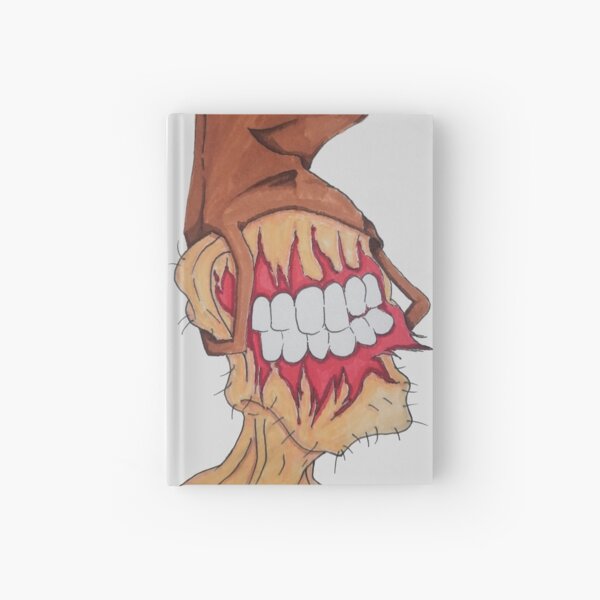 The smiling bag man 2 (manic illustration) Hardcover Journal