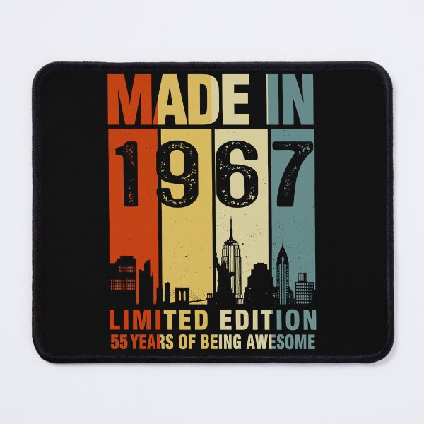 Item preview, Made In 1967 Limited Edition 55 Years Of Being Awesome 55th Birthday designed and sold by AraJordeStore.