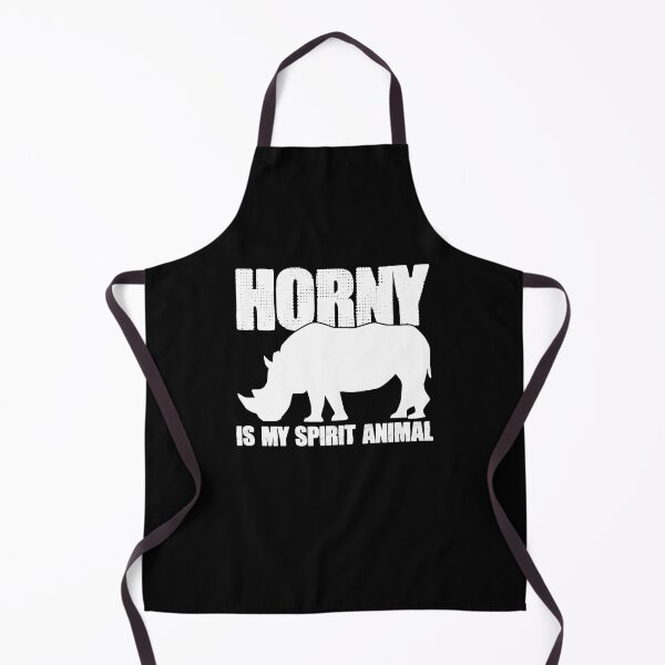 Item preview, Spirit Animal Rhinoceros Funny Battle Rhino Pun Lover designed and sold by Nessshirts.