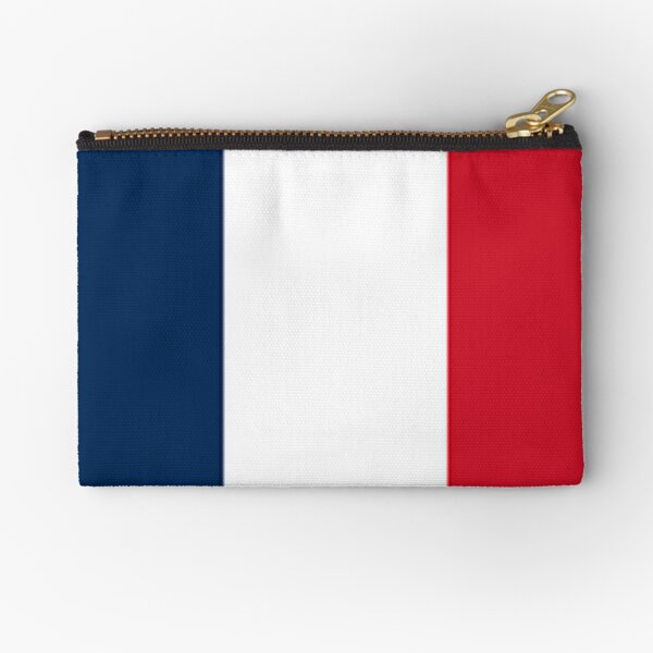 Pantone Drapeau Français French Flag Colour Palette | Zipper Pouch