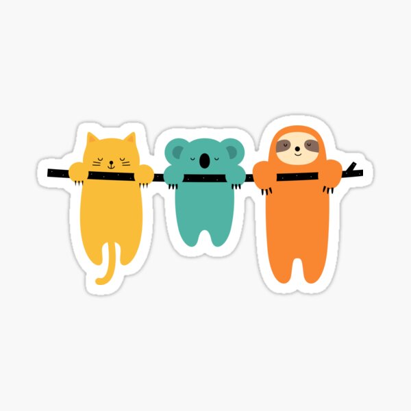 Hang In There Sticker