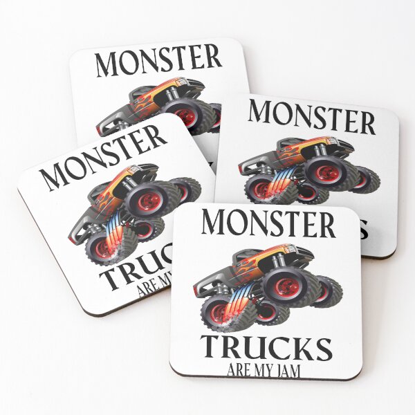 Item preview, MONSTER TRUCKS, ARE MY JAM. designed and sold by leicha.