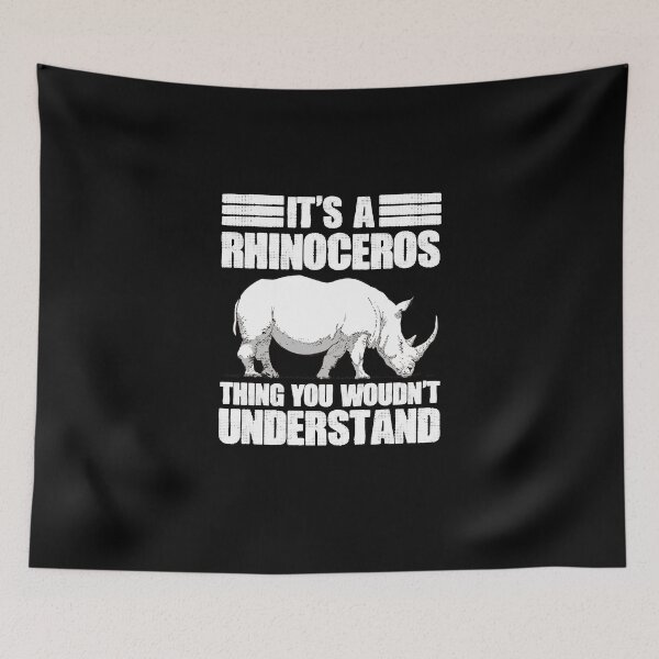 Item preview, Rhinoceros Thing Funny Rinoceronte Pun para un amante de los rinocerontes designed and sold by Nessshirts.