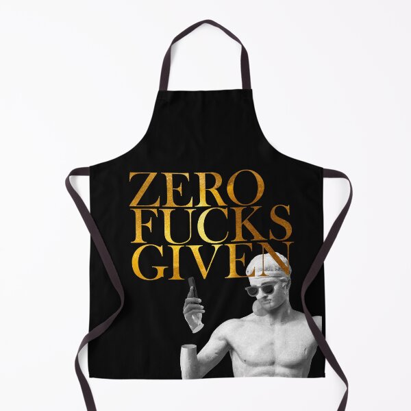 Item preview, Zero Fucks Given designed and sold by Nothing Serious Store.