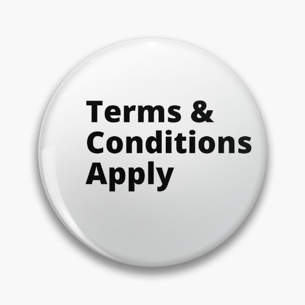Item preview, Terms & Conditions Apply Text designed and sold by RiadMannan.