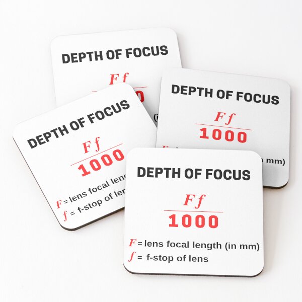 Item preview, Camera Lens DEPTH OF FOCUS Formula designed and sold by meganlizsmith.