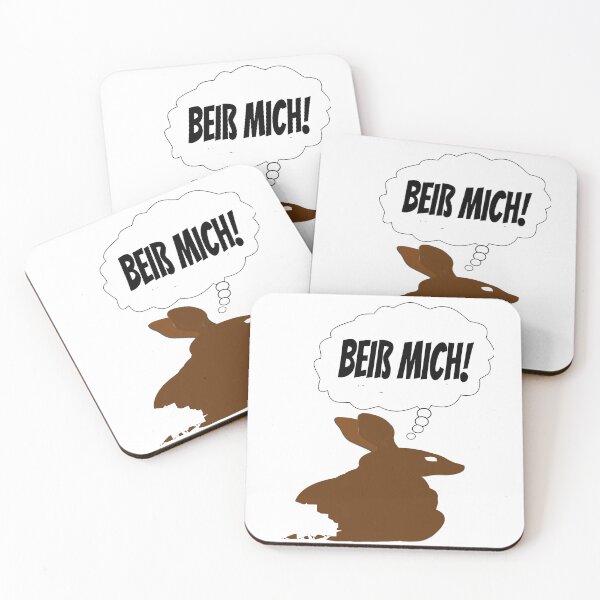 Item preview, Witzig Beiß Mich Schokoladen-Osterhase designed and sold by Alpacatata.