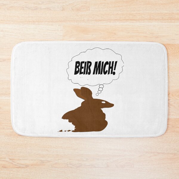 Item preview, Witzig Beiß Mich Schokoladen-Osterhase designed and sold by Alpacatata.