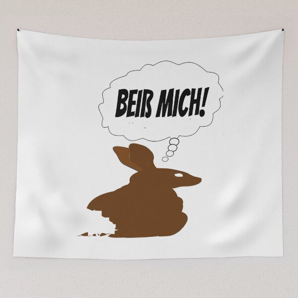 Item preview, Witzig Beiß Mich Schokoladen-Osterhase designed and sold by Alpacatata.