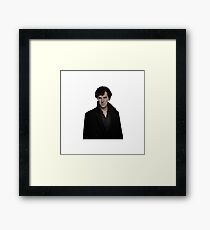 Sherlock Holmes/Benedict Cumberbatch Framed Print