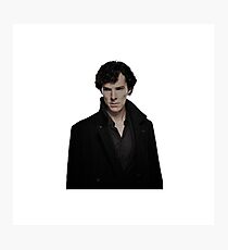Sherlock Holmes/Benedict Cumberbatch Photographic Print