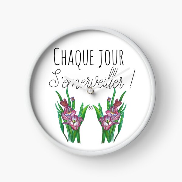 Des mots en partage (44) Horloge