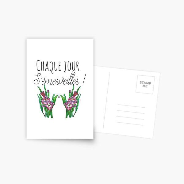 Des mots en partage (44) Carte postale