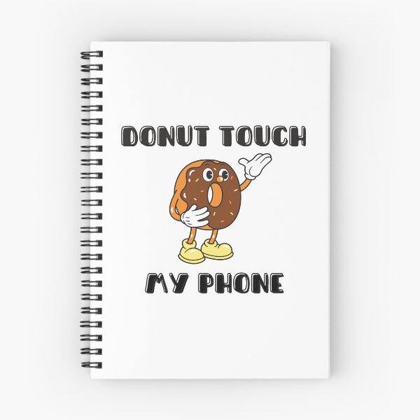 Item preview, Donut Touch My Phone  designed and sold by Mystic-Roots99.